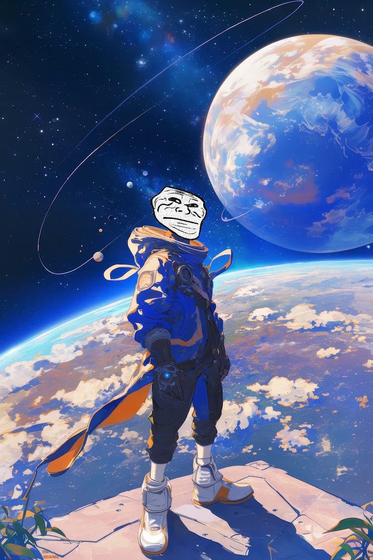 Space Astronaut Troll